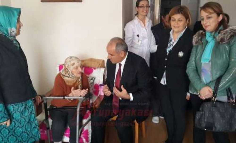 Kaymakam Kılıç'tan Türk Çocuk Nörolojisi Vakfı Özel Bayıroğlu Bakım Merkezi'ne Ziyaret