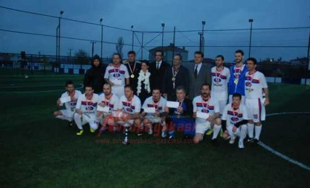 Ergene Yeşil Çevre Kooperatifi`nin Futbol Turnuvası`nda Kazanan Sanko Oldu