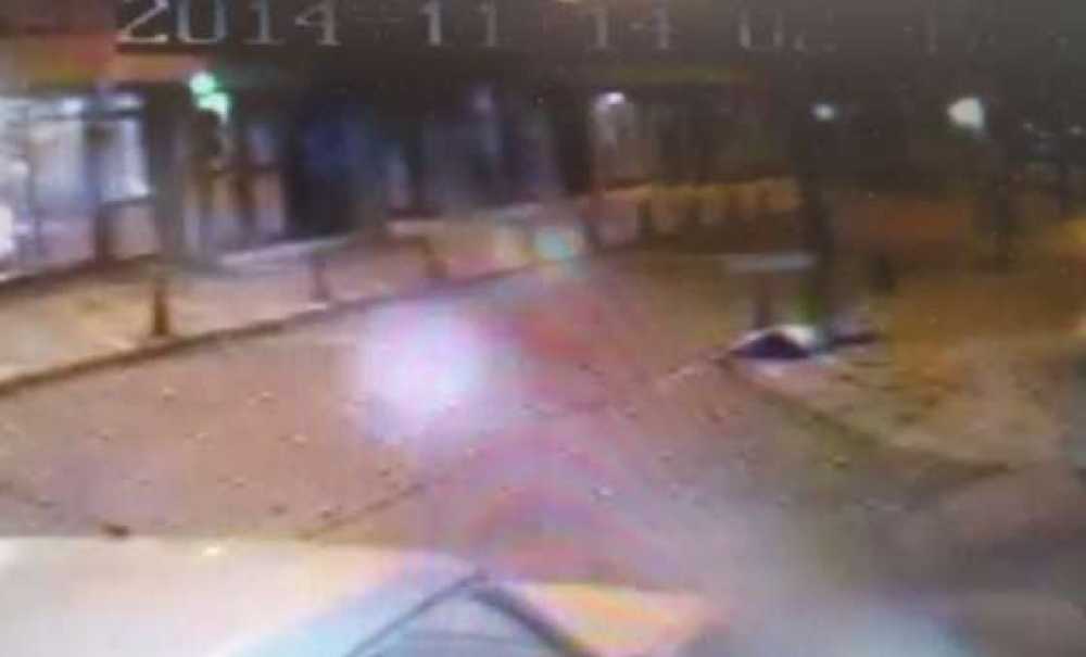 Düşme Anı Kamerada