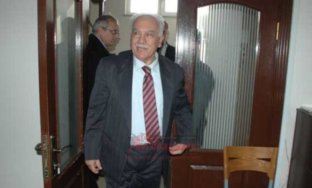 İşçi Partisi Genel Başkanı Doğu Perinçek Çorlu`da