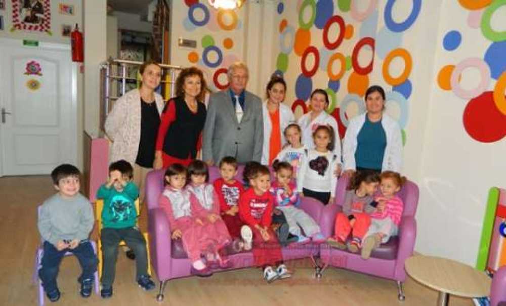 Çorlu İlçe Milli Eğitim Müdürü Güçlü`den Özel Kırçiçekleri Anaokulu`na Ziyaret