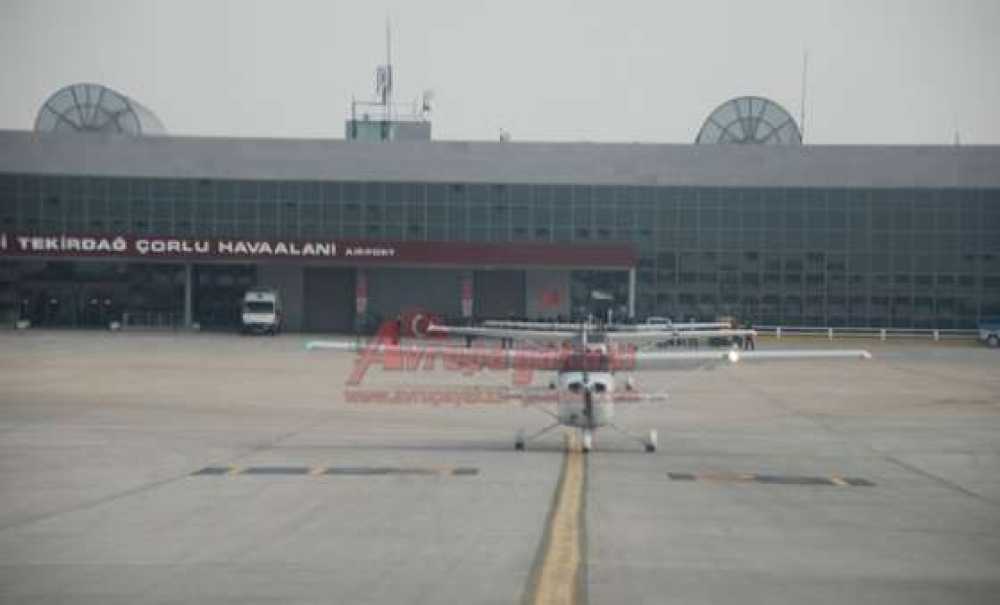 Çorlu Havaalanı Yükünü Aldı İlerliyor