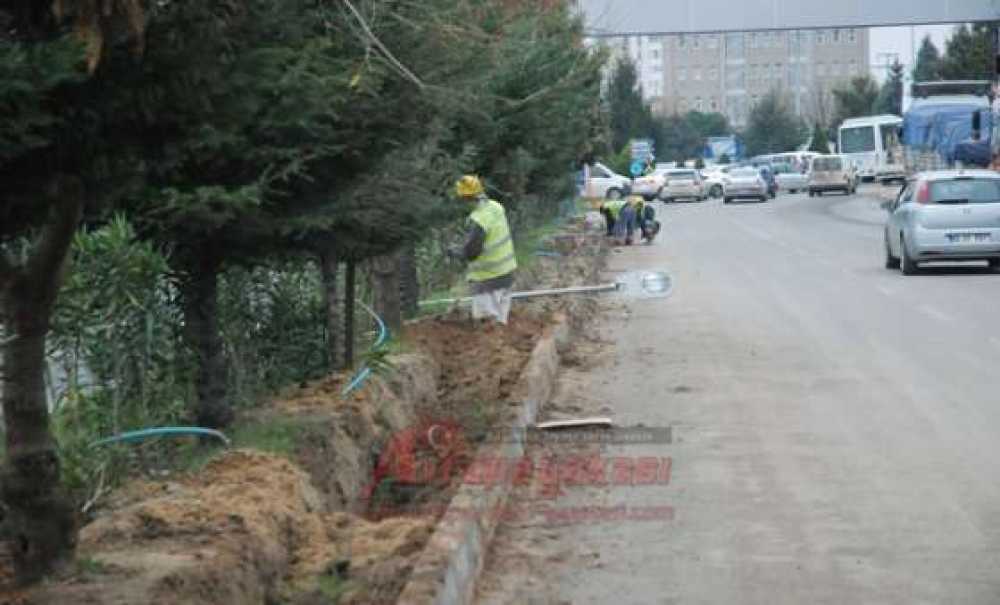 Yeni Sanayi Sitesi Aydınlanıyor