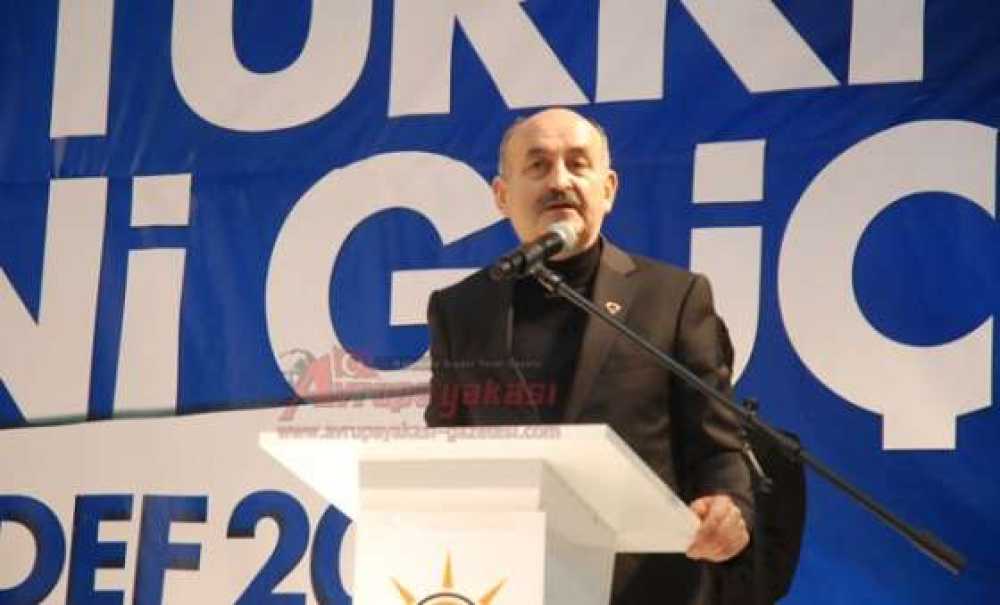 Bakan Müezzinoğlu Ak Parti Çorlu İlçe Kongresine Katıldı