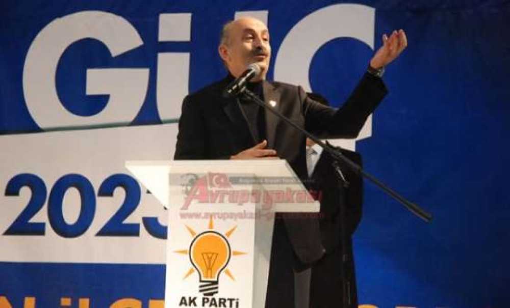 Bakan Müezzinoğlu Ak Parti Çorlu İlçe Kongresine Katıldı