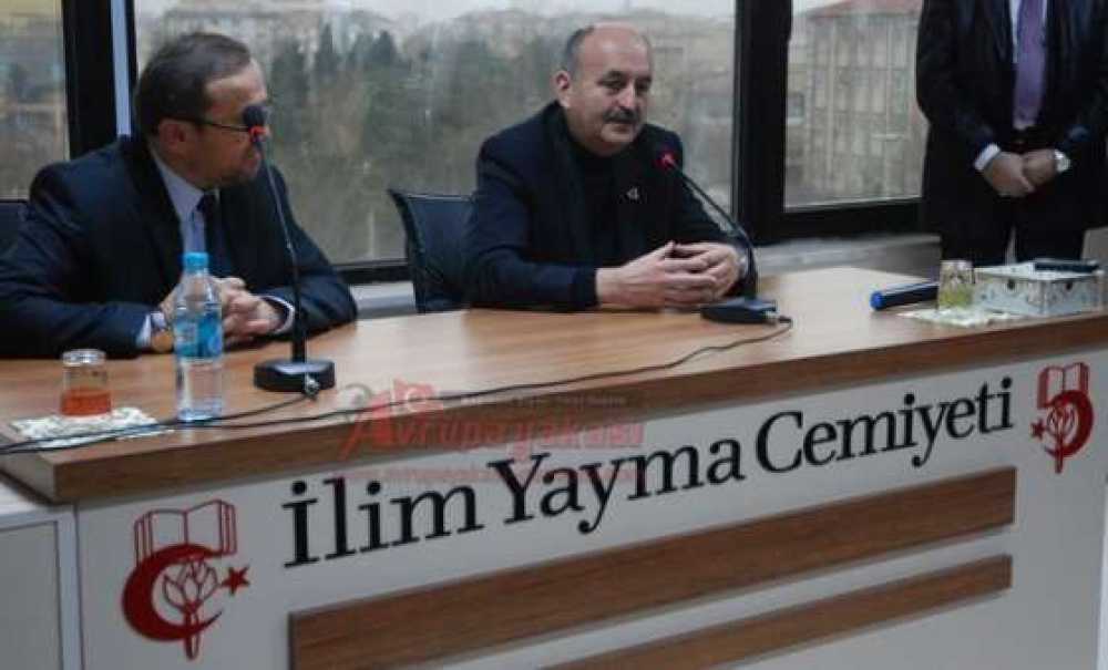 Bakan Müezzinoğlu`ndan Çorlu İlim Yayma Cemiyeti`ne Ziyaret