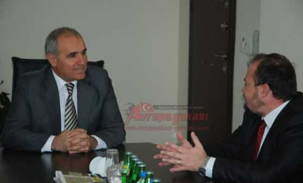 Kaymakam Kılıç'tan Çorlu Gazeteciler Derneği'ne Ziyaret