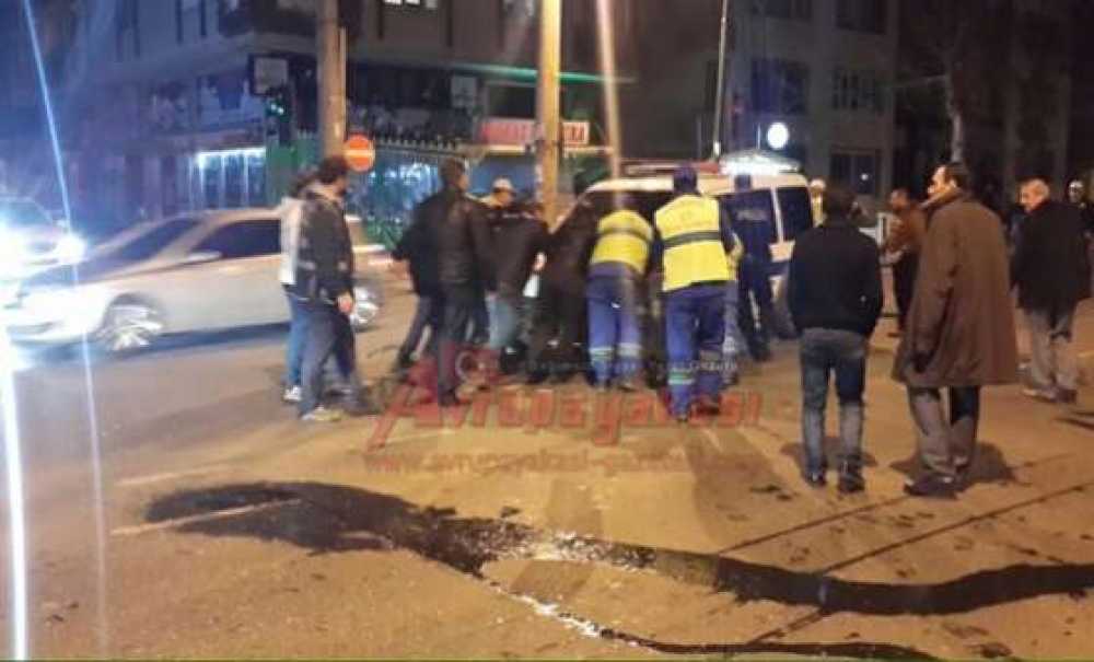 Polis Aracı Kazaya Karıştı: 2 Yaralı