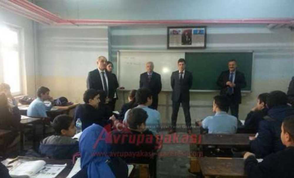Çorlu Kaymakamı Kılıç`tan Bahçelievler Teknik Ve Mesleki Anadolu Lisesi`ne Ziyaret