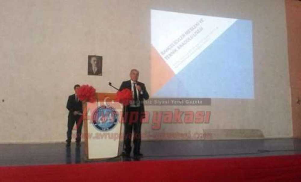 Çorlu Kaymakamı Kılıç`tan Bahçelievler Teknik Ve Mesleki Anadolu Lisesi`ne Ziyaret