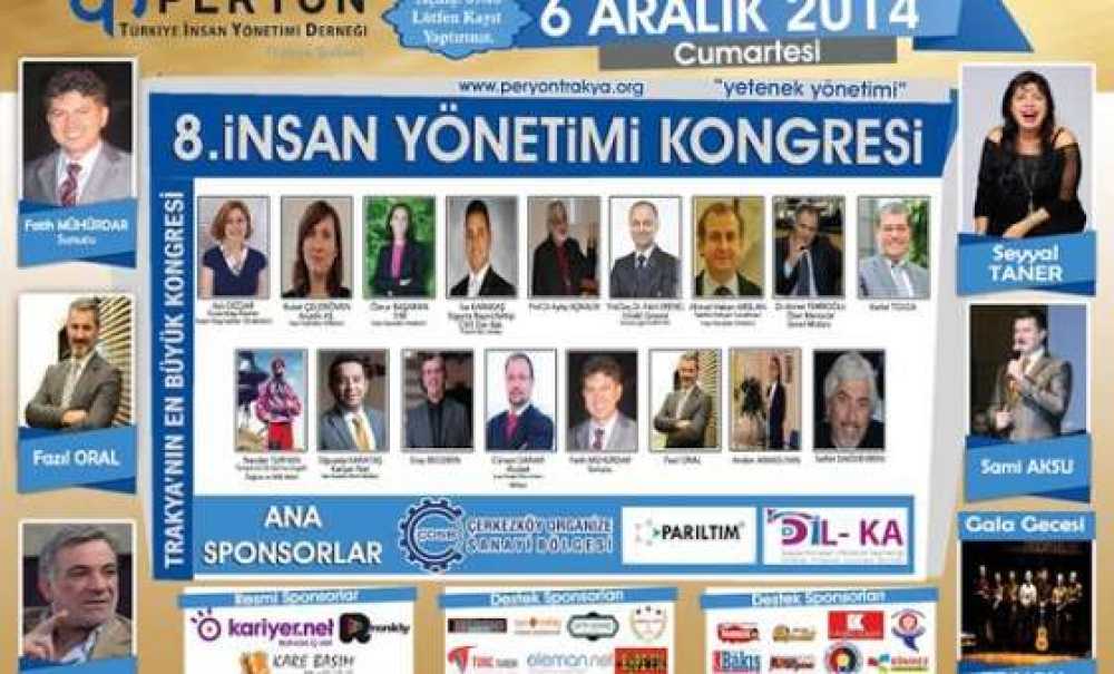 Peryön 'ün 8. İnsan Yönetimi Kongresi 6 Aralık Cumartesi Günü Gerçekleştirilecek