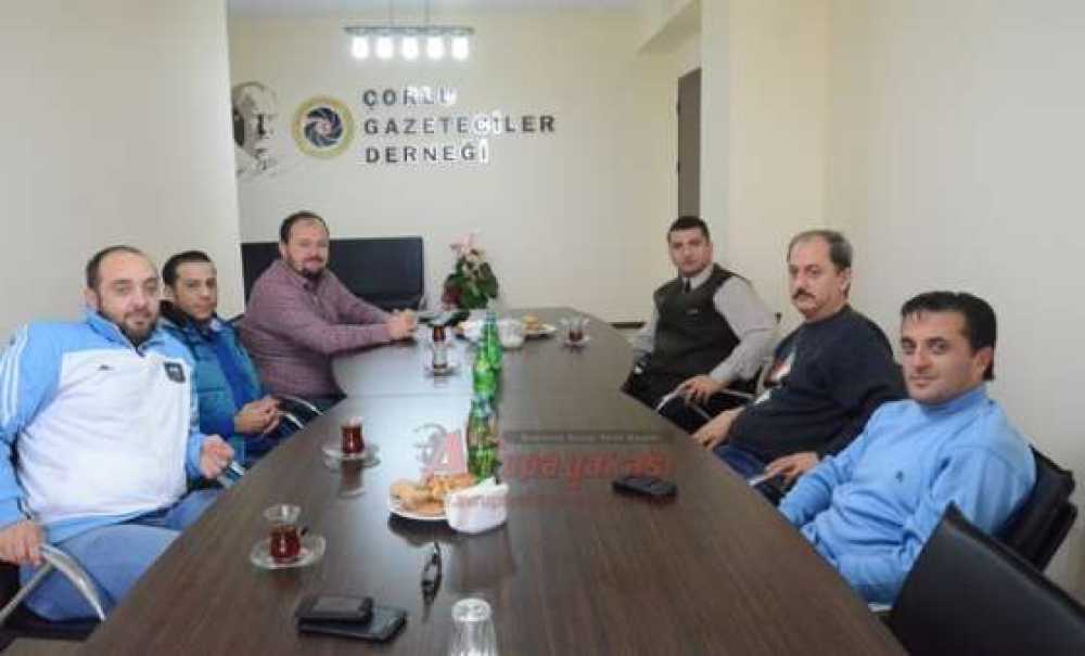 Komutan Gürzsoy'dan Çorlu Gazeteciler Derneği'ne Ziyaret