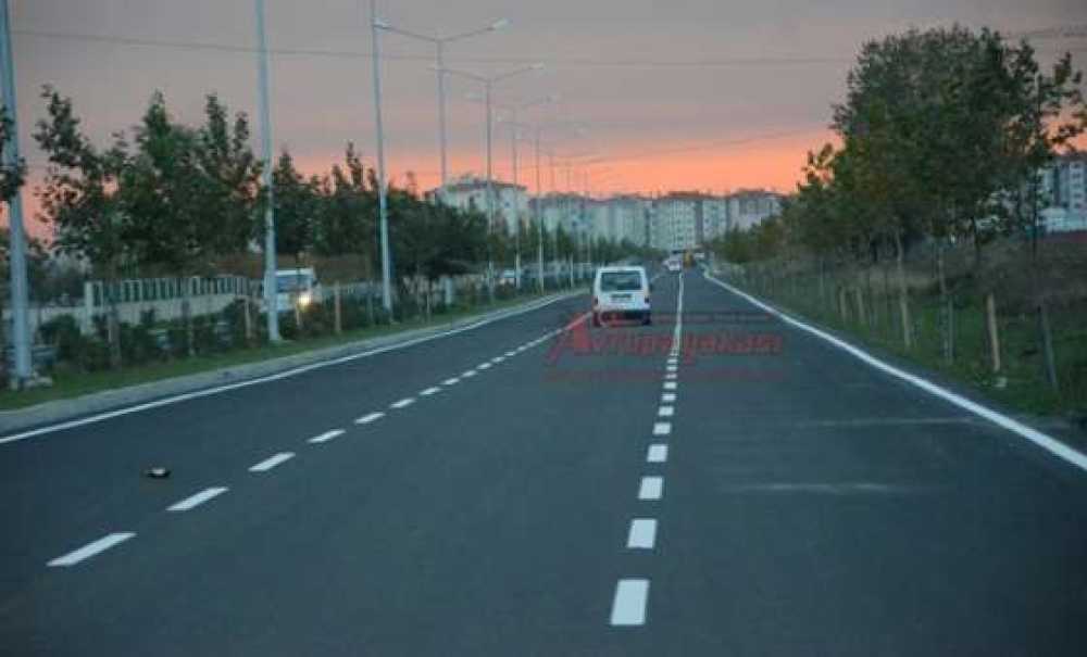 Çorlu'ya Havaalanı Gibi Yol