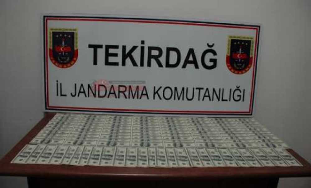 Çorlu Jandarması`ndan Sahte Para Operasyonu