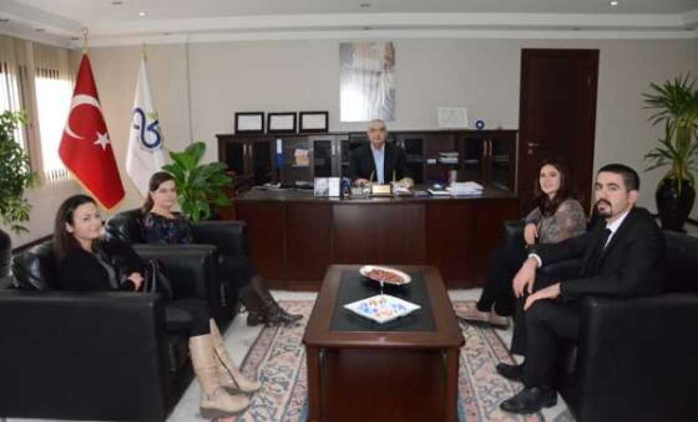 Çorlu Kent Konseyi Gençlik Meclisi`nden Başkan Baysan`a Ziyaret