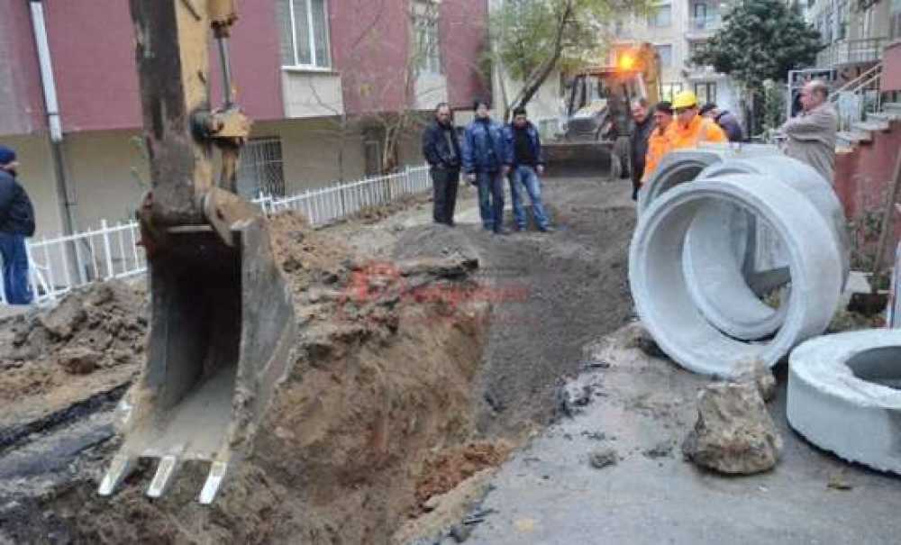 Bahçelievler`e Kanalizasyon