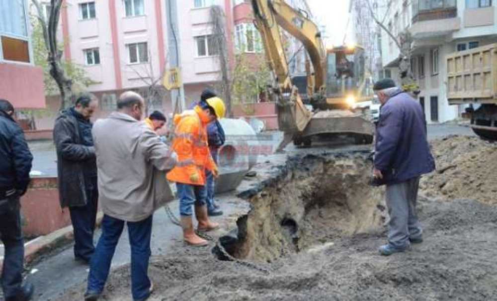 Bahçelievler`e Kanalizasyon