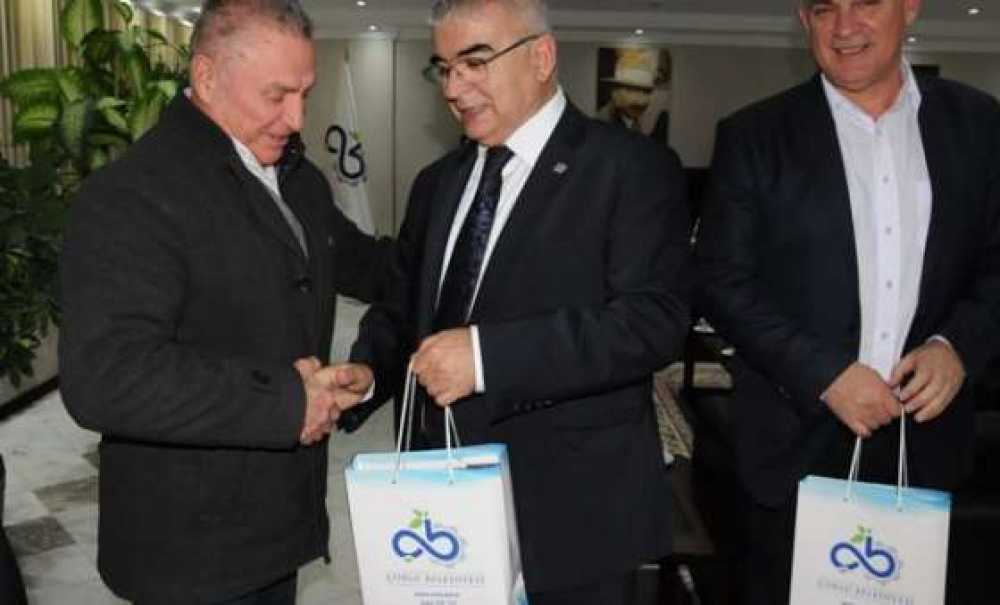 Svilengradlı Konuklardan Başkan Baysan`a Ziyaret