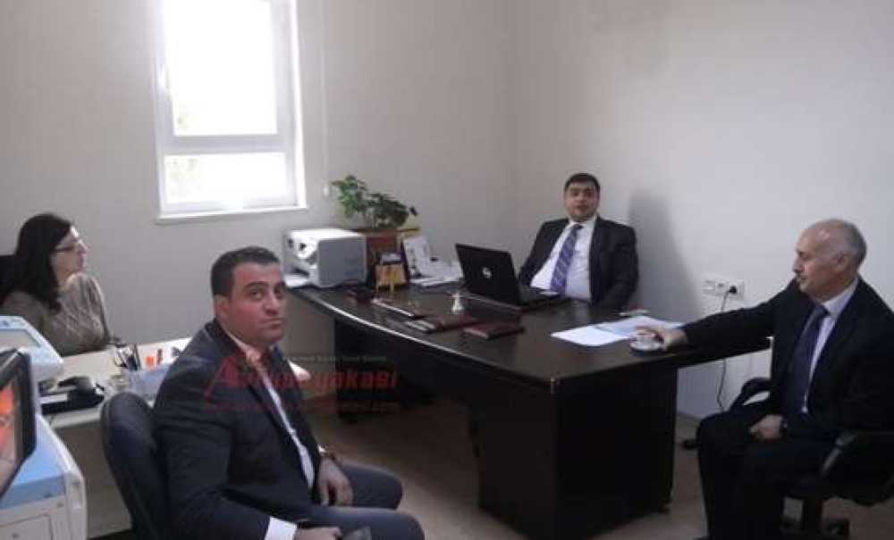 Kaymakam Kızıltoprak`tan Ergene Halk Eğitim Merkezi Müdürlüğü`ne Ziyaret