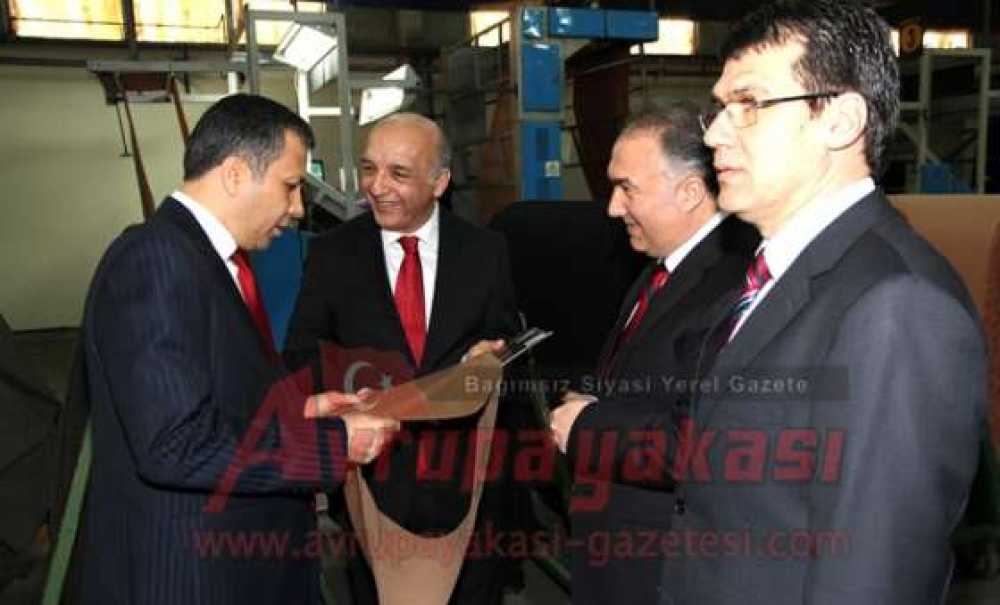 Tekirdağ Valisi Yerlikaya`dan Can Tekstil`e Ziyaret