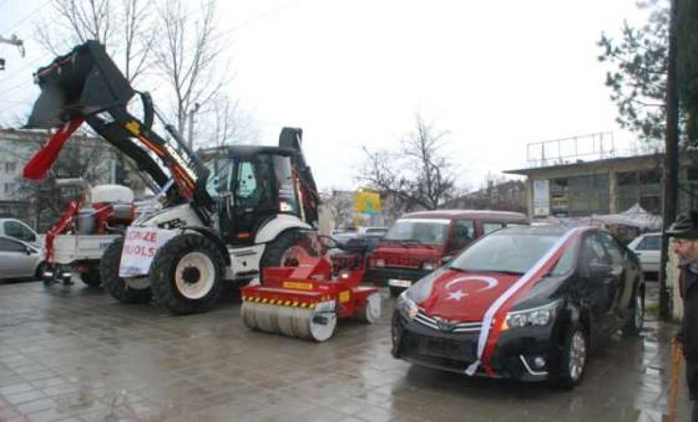 Ergene Belediyesi'ne Araç Takviyesi