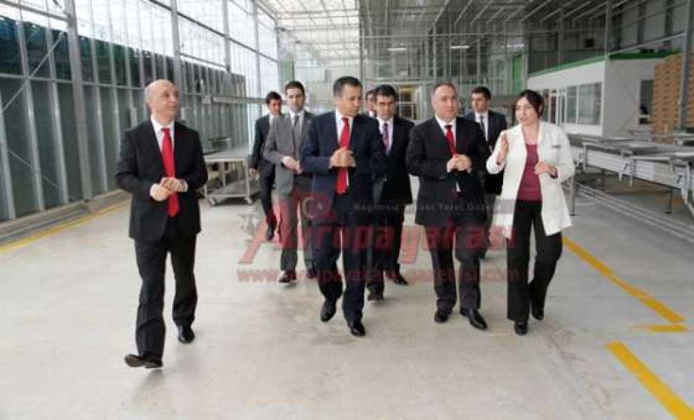 Tekirdağ Valisi Yerlikaya`dan Can Tekstil`e Ziyaret