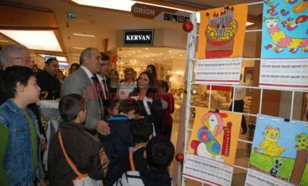 Nergis Özel Eğitim Merkezi Öğrencilerinden Özel Sergi