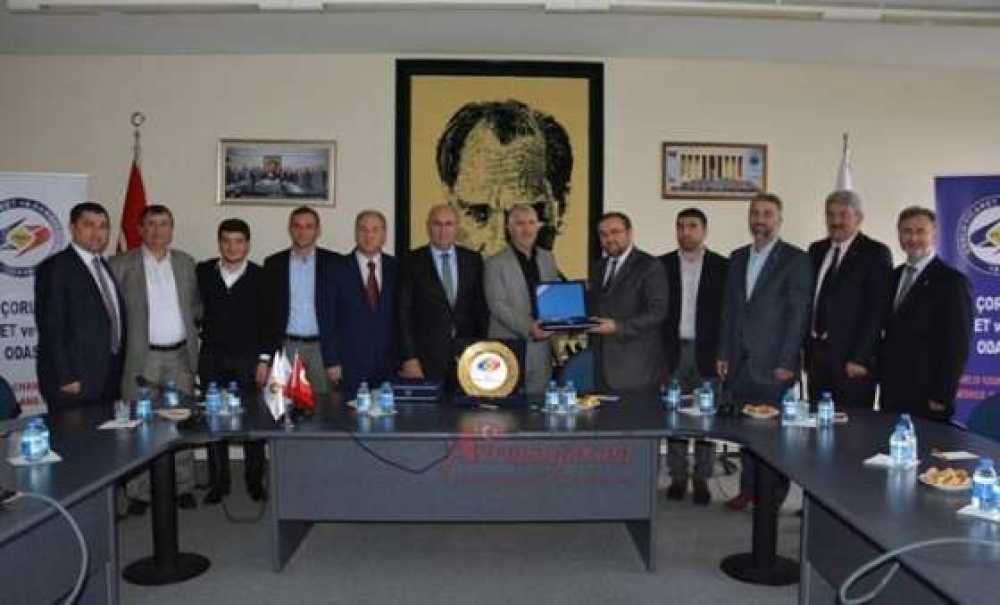 Kocaeli To 2. Meslek Komitesi`nden Çorlu Tso`ya Ziyaret