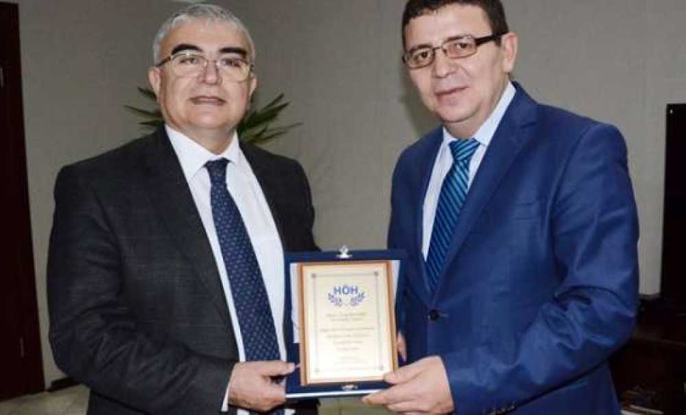 Ruşen Rıza'dan Başkan Baysan'a Teşekkür Ziyareti