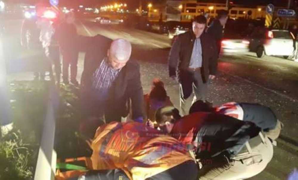 Kazazedenin Yardımına Başkan Yüksel Koştu