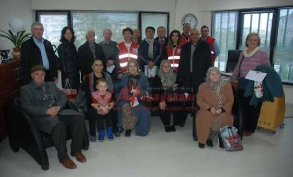 Kızılay Çorlu Şubesi`nden Bağışçılara Teşekkür Belgesi