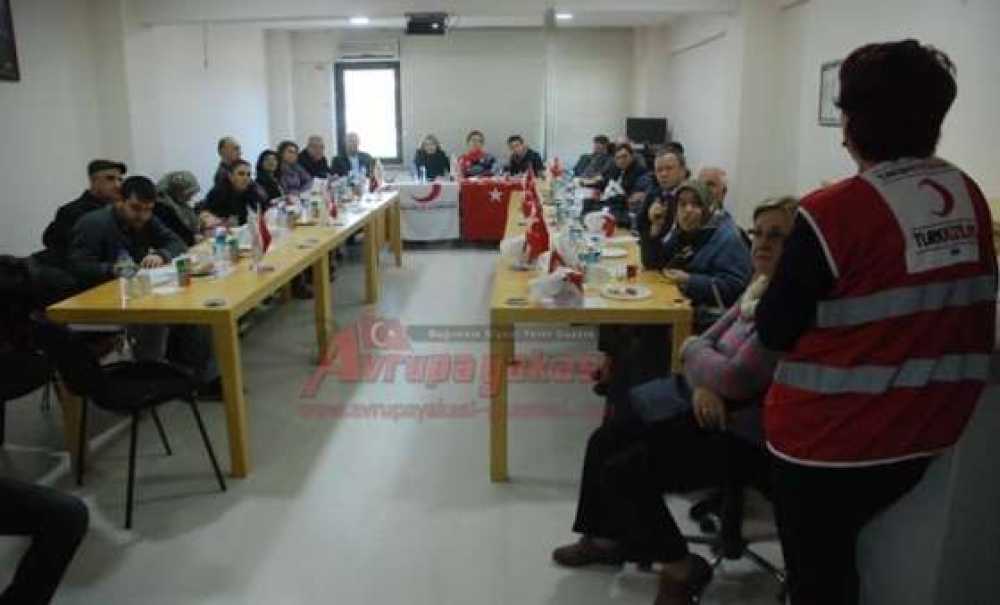 Kızılay Çorlu Şubesi`nden Bağışçılara Teşekkür Belgesi