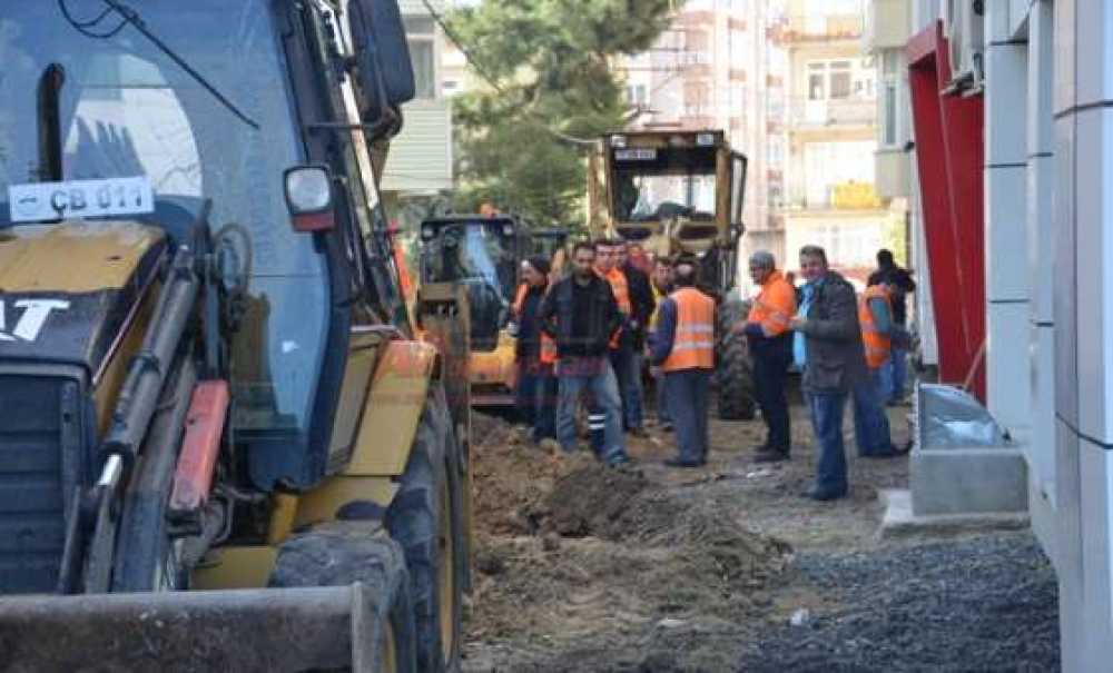 Çorlu Belediyesi Çalışıyor