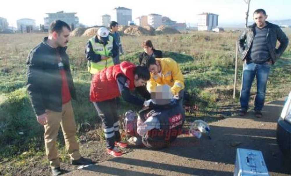 Otomobil Bisikletli Yaşlı Adama Çarptı 1 Yaralı