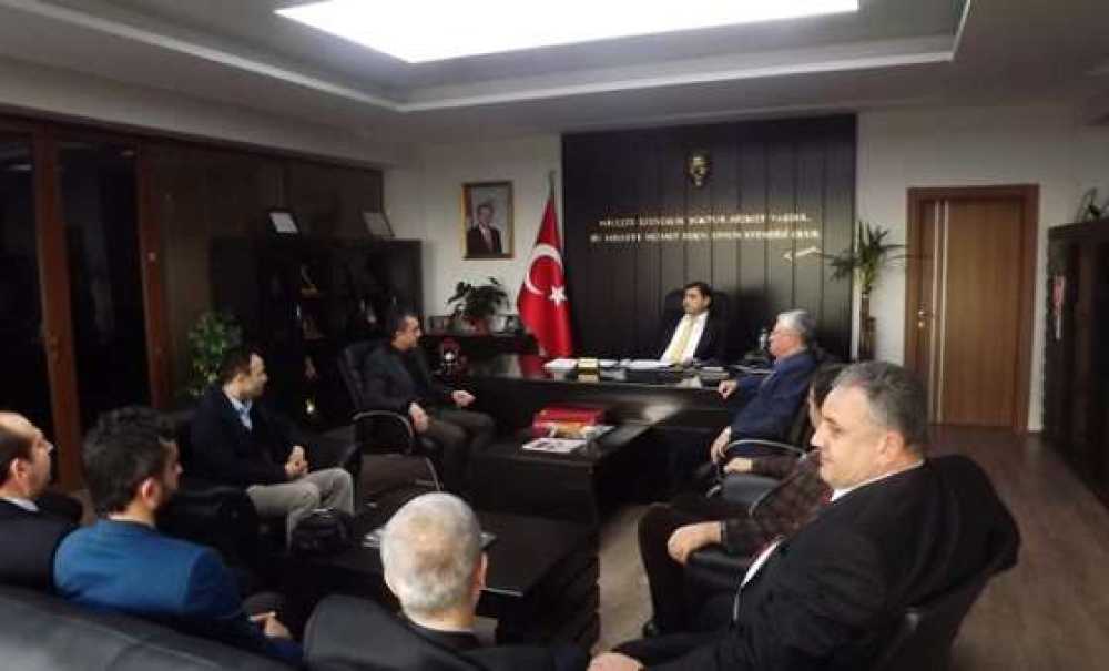 Ak Parti Ergene İlçe Teşkilatı`ndan Kaymakam Kızıltoprak`a Ziyaret