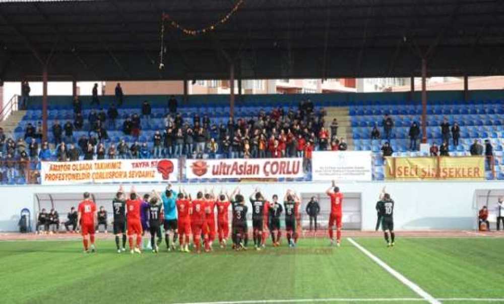 Çorlu Aslanspor – Saray Belediyespor Maçı Tamamlanamadı