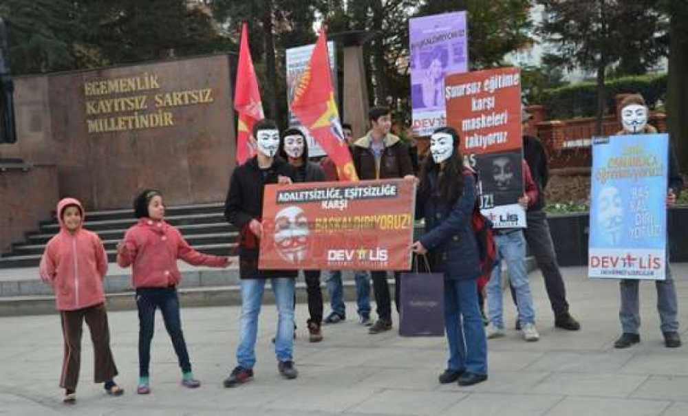 Dev-Lis'den Eğitim Sistemi Basın Açıklaması