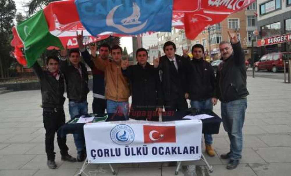Çorlu Ülkü Ocaklarından İmza Kampanyası