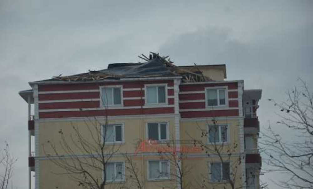 Çorlu Fırtınaya Teslim Oldu