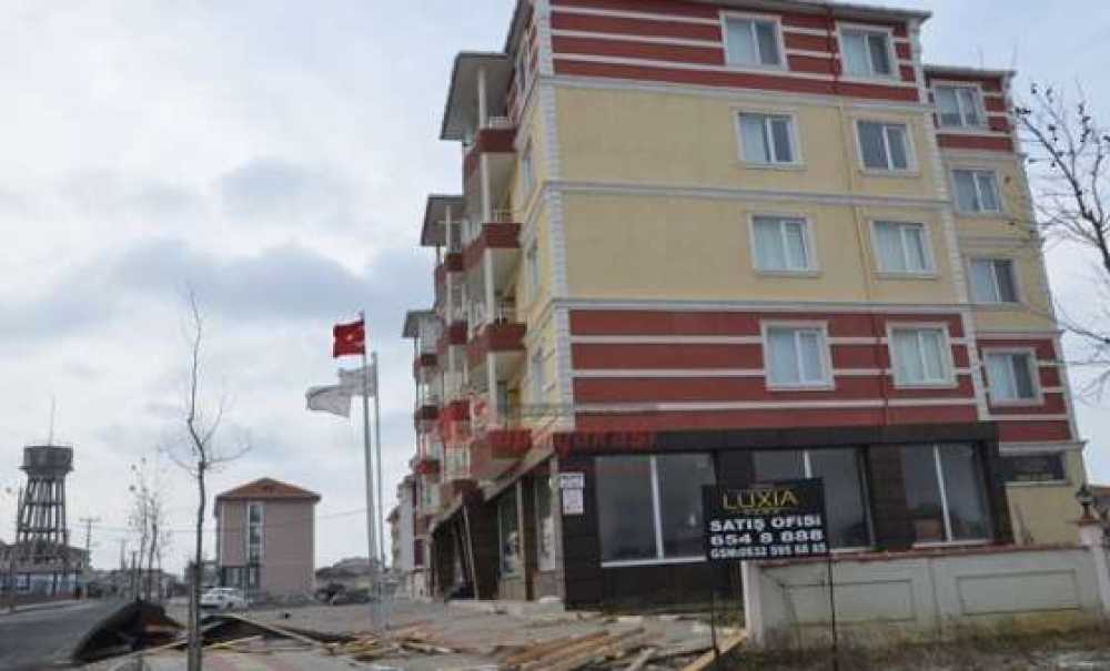 Çorlu Fırtınaya Teslim Oldu