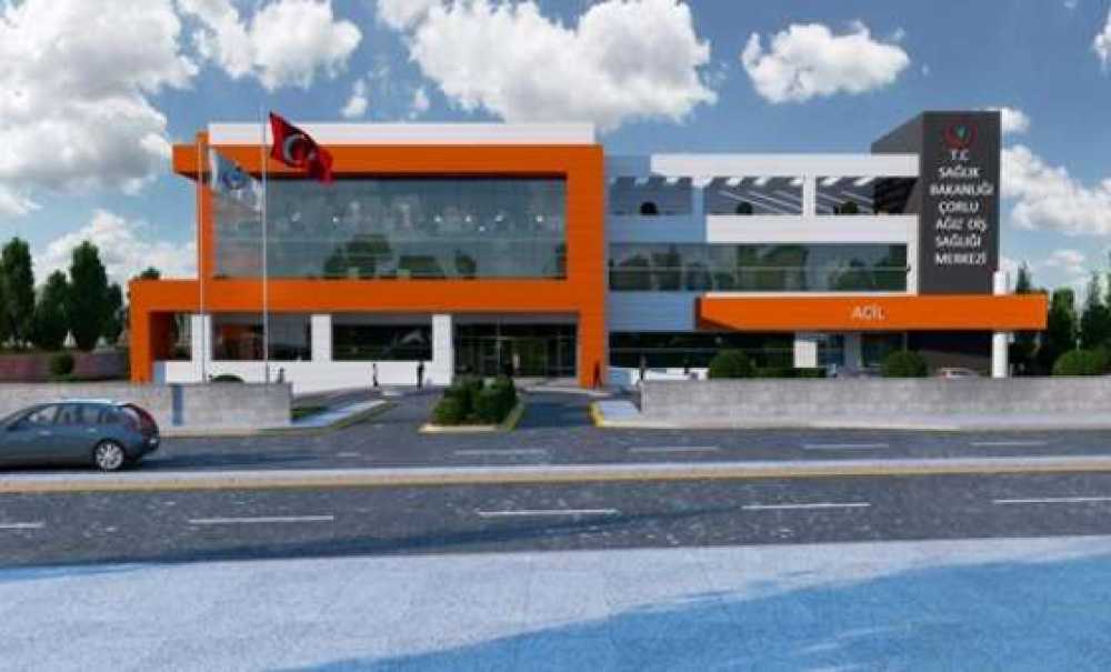 Çorlu Adsm'nin Yapımı Sürüyor