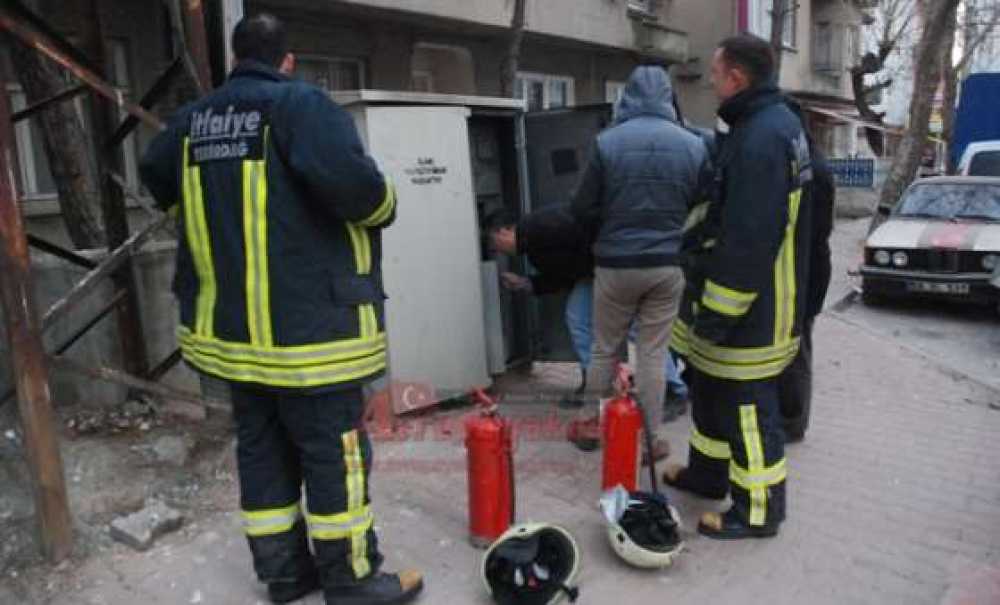 Mandıracı Caddesi'e İtfaiye Giremedi