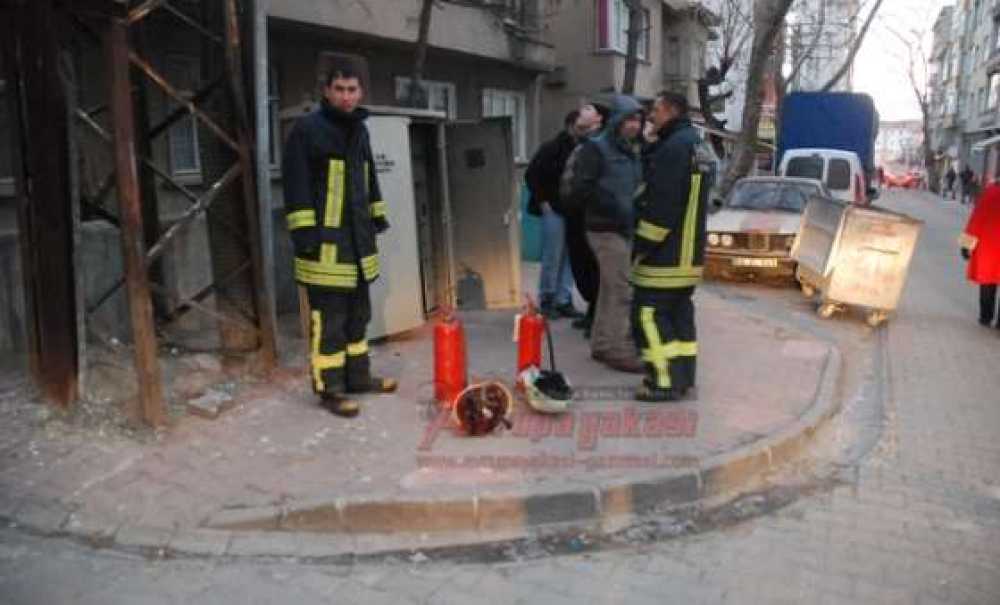 Mandıracı Caddesi'e İtfaiye Giremedi