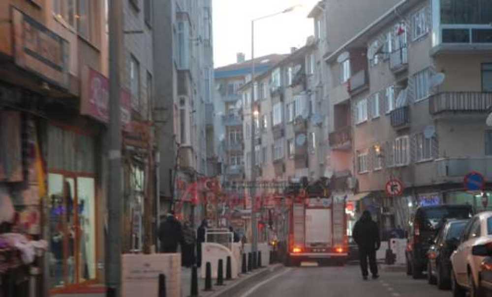 Mandıracı Caddesi'e İtfaiye Giremedi