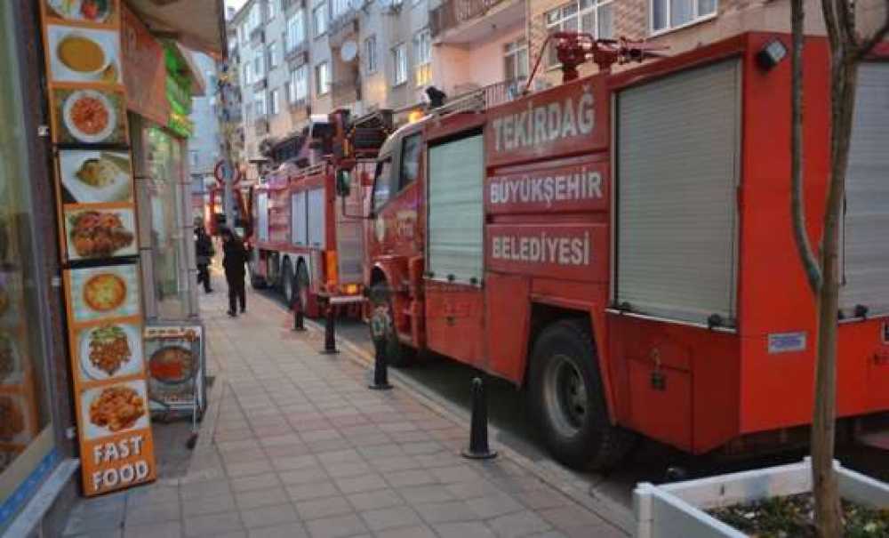 Mandıracı Caddesi'e İtfaiye Giremedi
