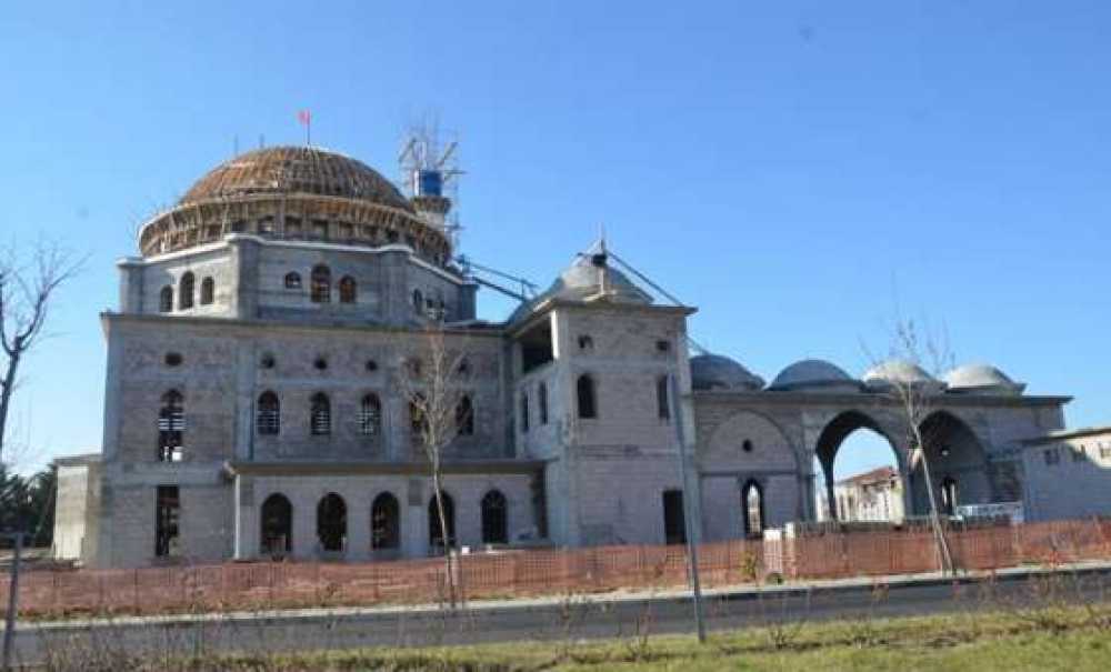 Hacı Mehmet Şirikçi Camii'nin Yapımı Devam Ediyor