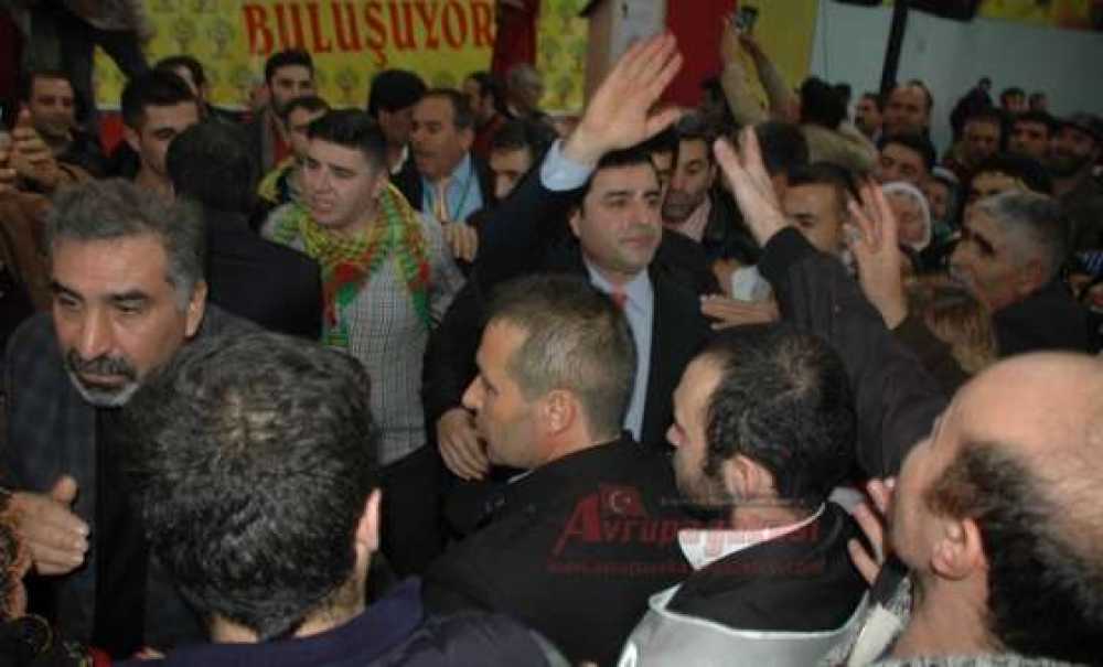 Hdp Eş Genel Başkanı Selahattin Demirtaş Çorlu`da