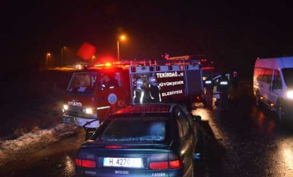 Çırak Bayırında Kaza: 2 Yaralı