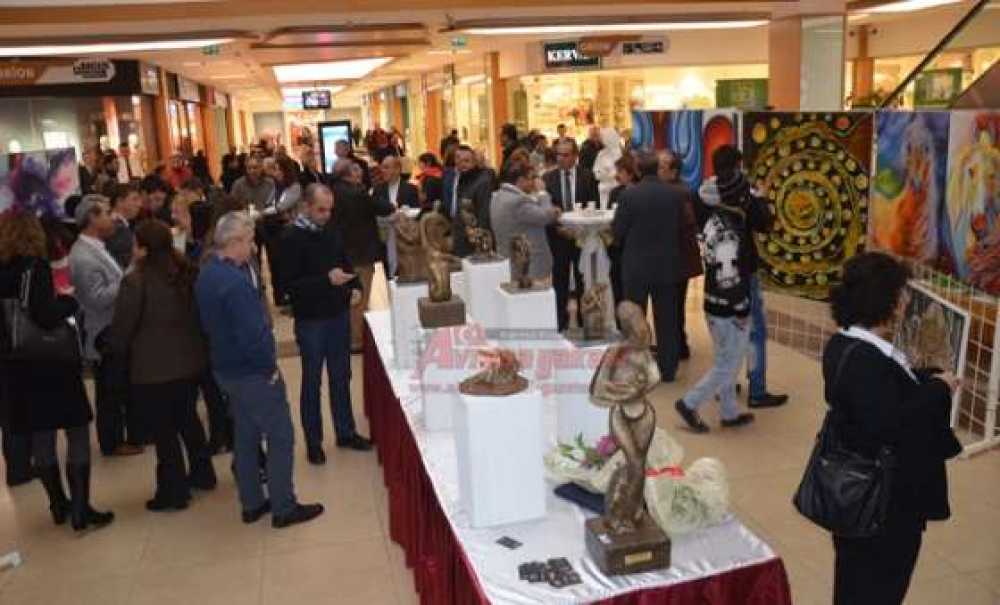 Ressam Esra Coşkun'un Sergisi Açıldı