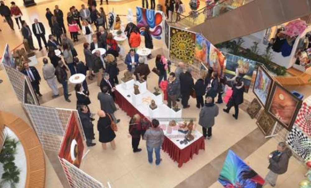 Ressam Esra Coşkun'un Sergisi Açıldı